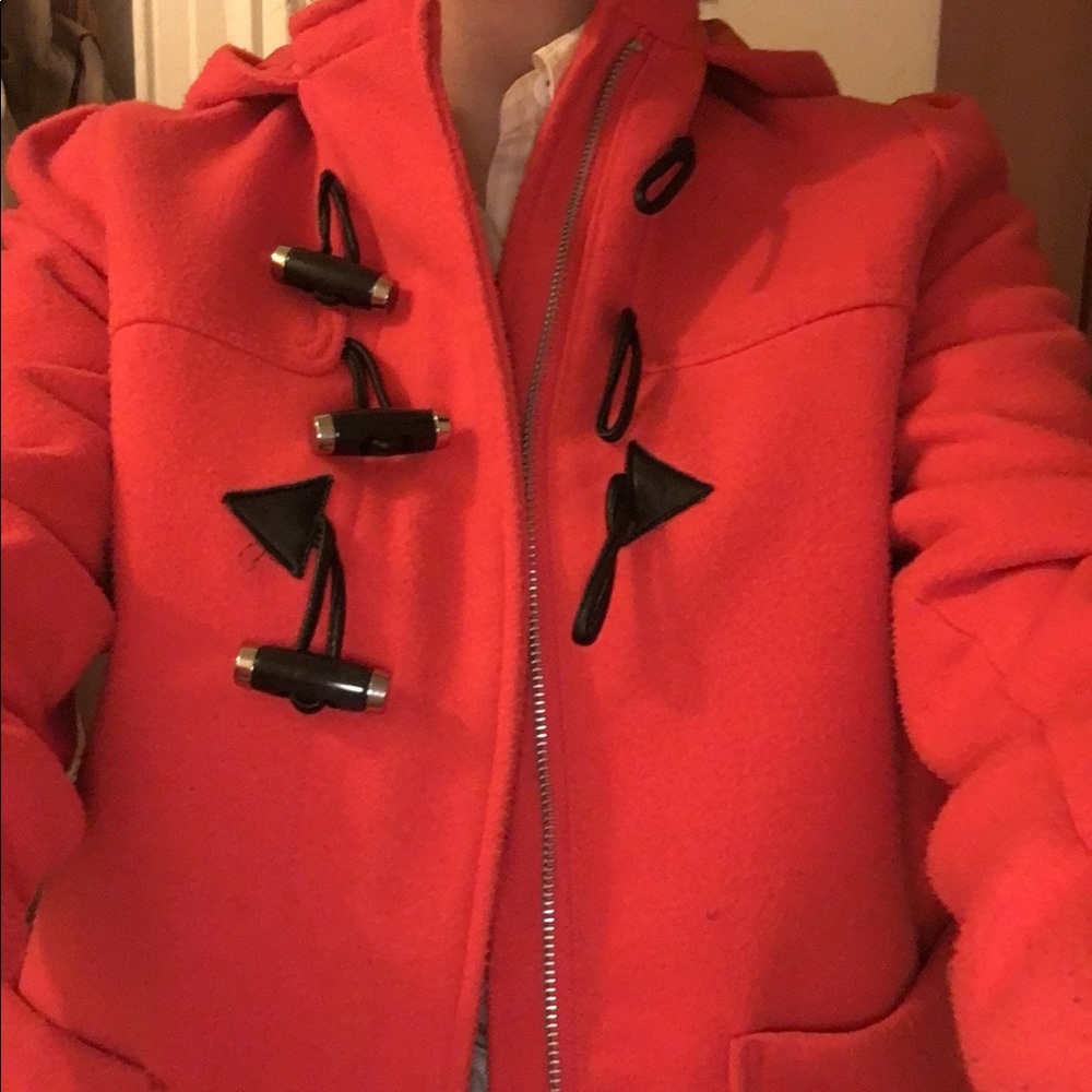 Red H&M Coat - Picture 2 of 6
